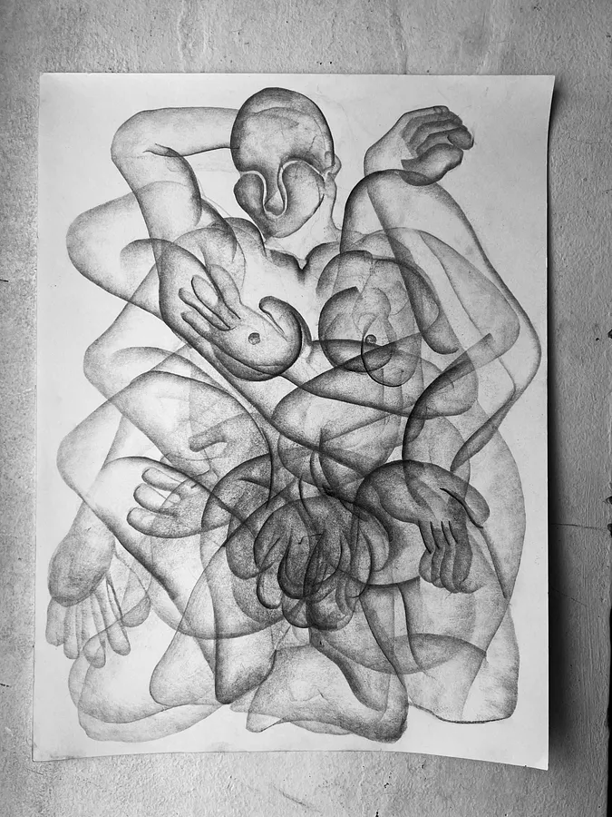 Зображення "Untitled" від Дебера Ярина, розмір: 30x40, медіум: Графіка, серія: Пластична деформація, ціна: $400