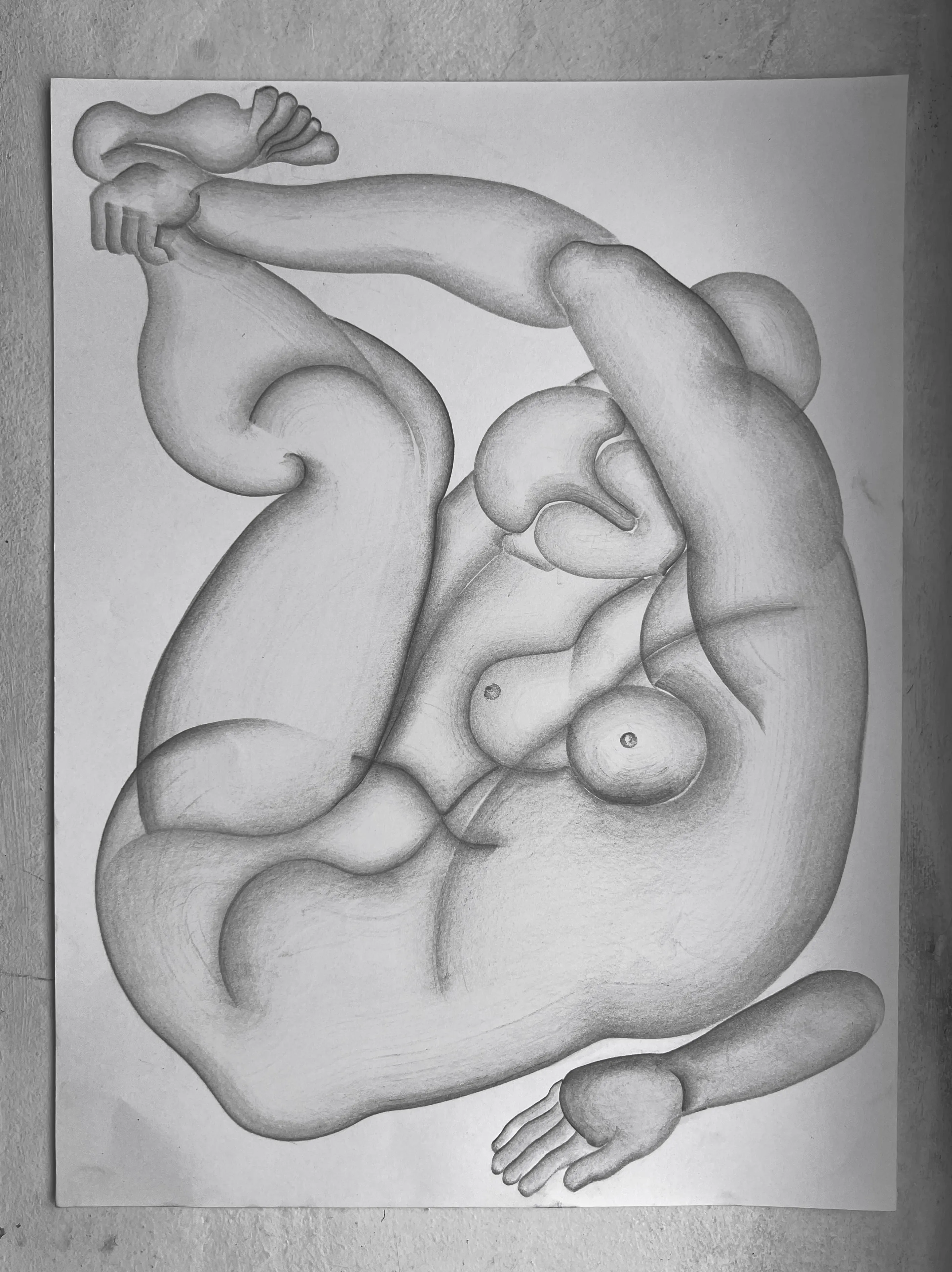 Зображення "Untitled" від Дебера Ярина, розмір: 30x40, медіум: Графіка, серія: Пластична деформація, ціна: $400